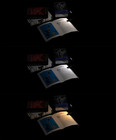 Book Light  12 Led Usb Rechargeable Reading Light With 3-level Brightness For   