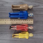 Vtg Renwal Jointed Dollhouse Family Lot Of 4 - Heavy Paint Wear