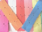 400 Blank Double Stub Flat Raffle Tickets  50 Each Of 8 Different Colors 
