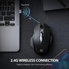 Inphic Rechargeable 2 4g Optical Wireless Mouse Cordless Mice Usb Nano Receiver