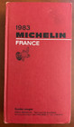 1983 Michelin Red Guide France Vintage Travel Book Hotels Restaurants Maps