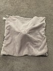 Trend Lab Cow Plush Baby Lovey Security Blanket Black   White