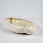 Vintage Haeger Oval Planter Cream Mcm Off White Retro Decor