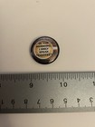 In The Morning I Only Speak Coffee Pin Back Button P35