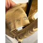 Girls Seamless Padded Pullover Sports Bra Beige Tan Xl