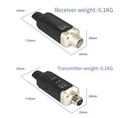 Wireless Microphone System Xlr Mic Adapter Converter Uhf Automatic Transmitter
