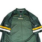 Reebok Edmonton Eskimo s Cfl Blank Green Football Jersey Men s Xl