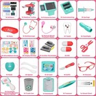 Doctor Kit For Kids - Pretend Doctor Playset For Toddlers With Stethoscope -    