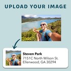 Personalized Return Address Labels Custom Photo Design 2 5 X 0 75 In 120pc