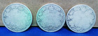 Lot Of 3 Canadian George V Junk 80  Silver Quarters
