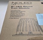 Rab Ndled6r-50y-b-w Led Round Trim Module 6  White Ring  Black Cone  White Light