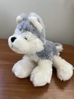 Ganz Webkinz Husky Dog Gray White Plush Stuffed Animal No Code