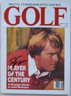 Golf Special Commemorative Edition 1988 Signed Autograph Jack Nicklaus W letter
