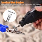 36pcs Steel Wire Cup Wheel Mixed Brush Die Grinder Set For Dremel Rotary Tool