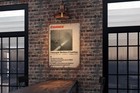 Vintage Comex Diving Helmet Deep Sea Diver Advertising Sign
