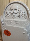 Blow Mold Halloween Gravestone Tombstones Union U s a  Don Featherstone Lot Of 4