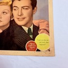 1937 Personal Property Original 11x14    Lobby Card Jean Harlow Robert Taylor