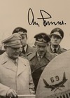 Wwii German Luftwaffe General Adolf Galland Flying Ace Signed Photo