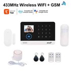 433mhz Wireless Wifi   Gsm Auto-dial Alarm Security System Lcd Display Door