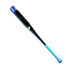 Combat Mfg Coastal Jaws 1 Piece Bbcor Baseball Bat Black Blue 32 In   29 Oz
