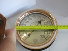 Antique Ashcroft Pressure Gauge The Stirling Co Brass Railroad Ship Engine 14 
