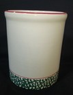 Utensil Holder Crock 1998 Furio Home Christmas Tree Made In Italy Holiday D  cor