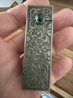 Italian Vintage Silver 800 Hand Engraved lipstick Case Holder Beautiful