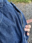 Vtg Kikwear Jeans Indigo Blue 90s Rave Skate Baggy 60  Wide Leg Cinch Jnco Style