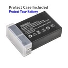 Kastar Battery 2-pack   Charger For Canon Lp-e17 T6i T6s T7i  750d 760d 800d X9i
