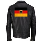 Large German Flag Patch Embroidered Iron-on Germany Aufn  her Deutschland Huge