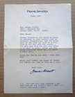 Two Personal Letters From Frank Sinatra Signed With Their Original Envelopes