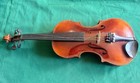 Antique Vintage 1954 Copy Of Joseph Guarnerius 4 4 Full Size Violin  Case   Bow
