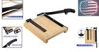 Effortless Cutting With 12-inch Paper Guillotine - Perfect For Crafting   Office