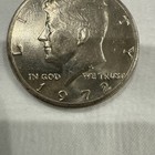      Ultra Rare Collectors Coin 1972 Kennedy Half Dollar  Error No Mint Mark      