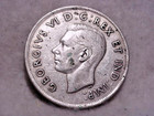1944 Canada 50 Cents  800 Silver Coin