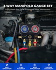 Diagnostic Manifold Gauge Set For R1234yf R410a R134a Refrigerant Hvac Gauges
