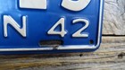 1942 Yom Oregon Passenger Original Embossed License Plates Excellent Pair       