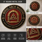 Royal Arch Masons - Metal Sign 8 