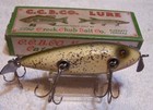 101325  Vintage Creek Chub Injured Minnow Wood Lure  3-5 8  Silver Shiner
