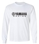 Yamaha Racing Motorcycles Long Sleeve Graphic Tee    free Shipping 