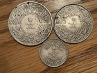 Lot Of 3 Saudia Arabia Coins  1958-1972 - Combined Shipping Ok