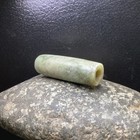 Ancient Pre Columbian Jade Tube Pendant Combine Shipping  601