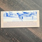 Lindbergh 50th Anniversary Commemorative Card   Pin Nassau County Museum