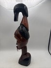 Vintage Hand Carved Wood Tribal African Decor Figurine 16 