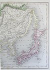 Eastern Asia Korea Japan Manchuria Yellow Sea C  1850-8 Archer Engraved Map