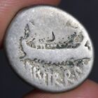 Mark Antony Denarius Ancient Roman Republic Silver Coin 2nd Legion 32bc Military