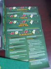 Casino Night 4-in-1 Game Set With Felts Wheel  Chips  Dice   Cards Complete Used