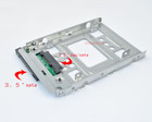 2 5  Ssd To 3 5  Converter Drive Adapter Hdd Caddy Tray Hard Disk 654540-001 Us