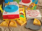 Vintage Playskool Magic Pizza Delivery Play Set W  Original Box  Tested   Works