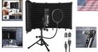 High-sensitivity Usb Studio Microphone Kit With Metal Tripod Stand   Pop Filter